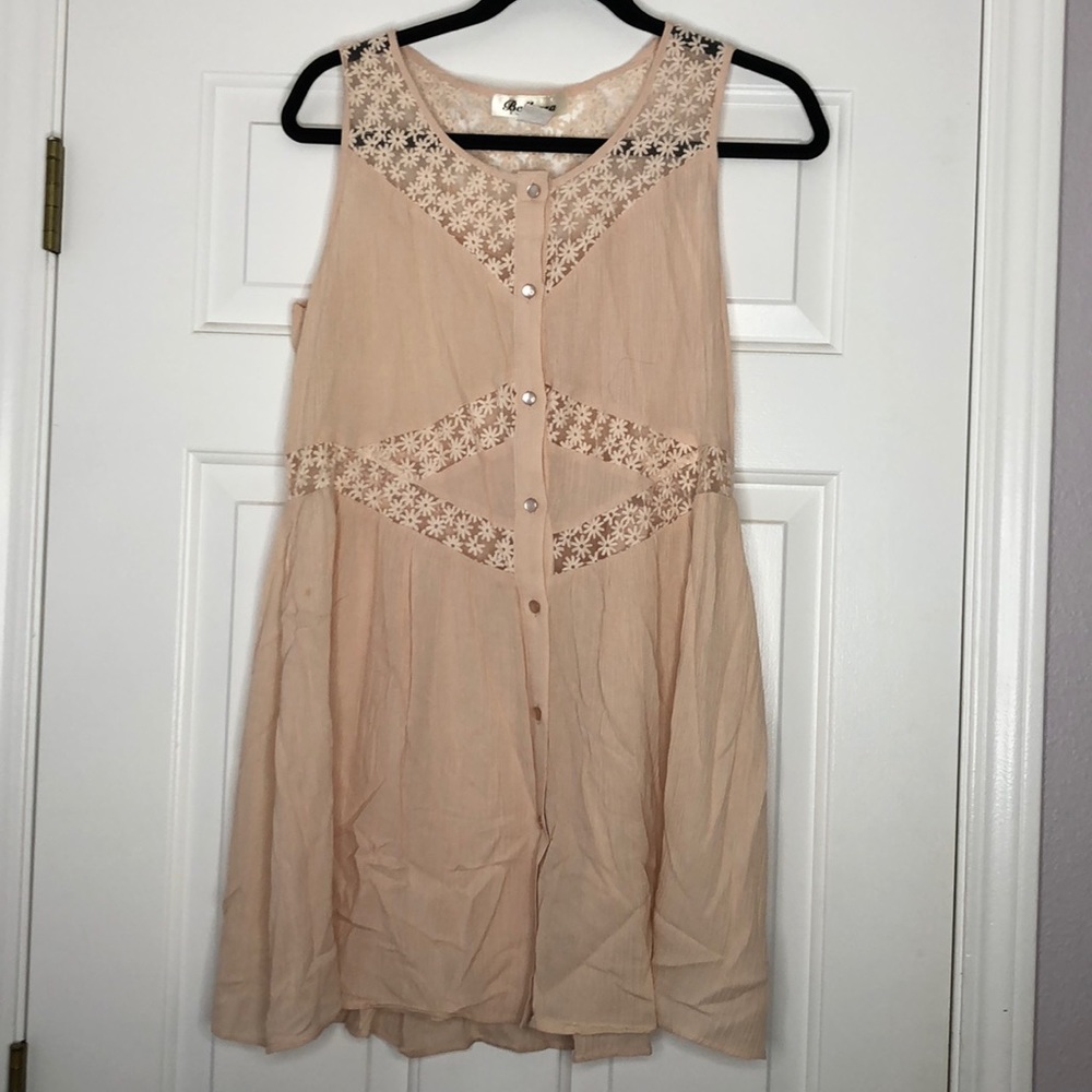 Peach Dress